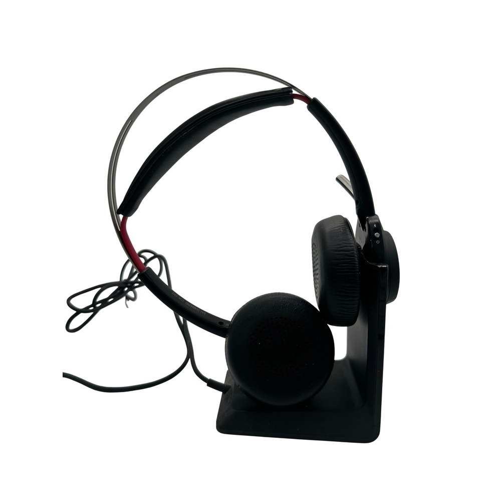 Plantronics Voyager Focus UC B825 Bluetooth Headset with Charging Stand Black